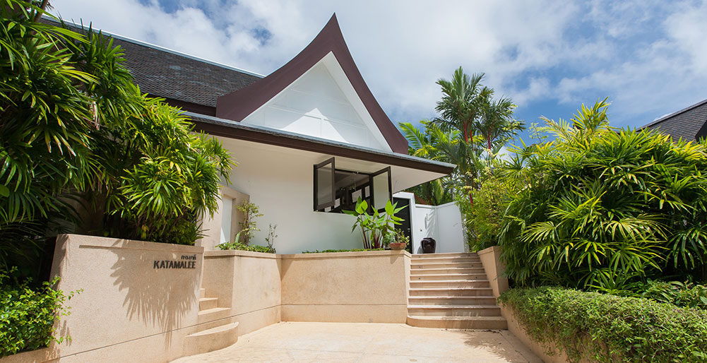 Villa Katamalee - The entrance